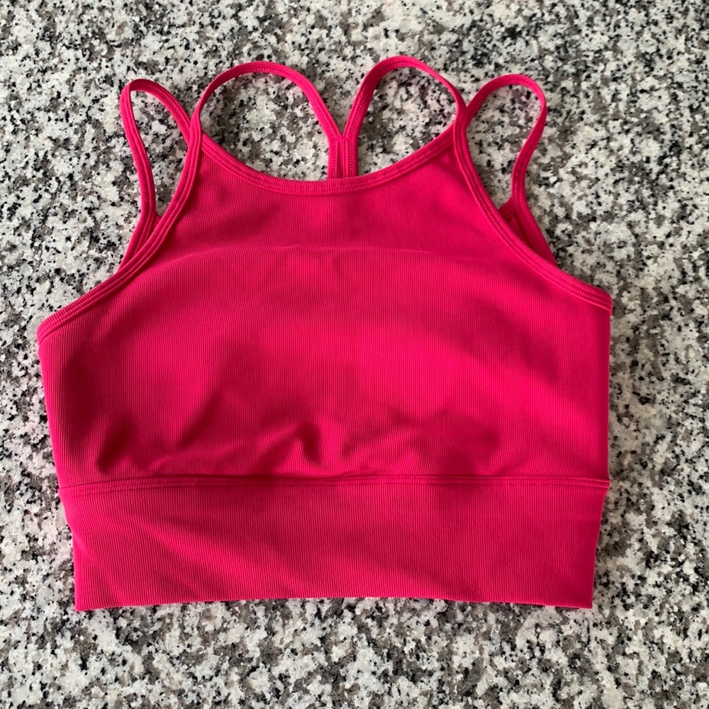 Pink sport top calia
